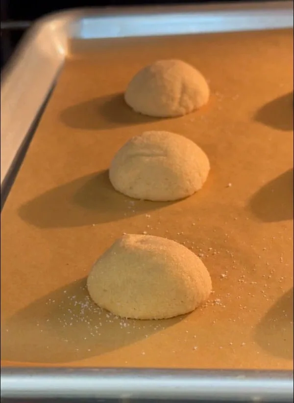 Peanut Butter Thumbprint Cookies Bake Until Cookies Are Puffed