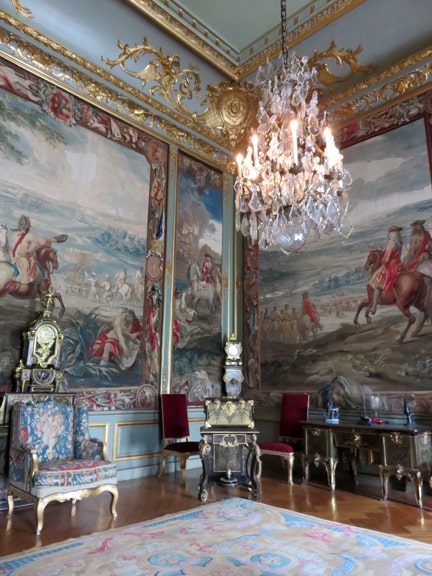 Blenheim Palace Tapestries in The First State Room
