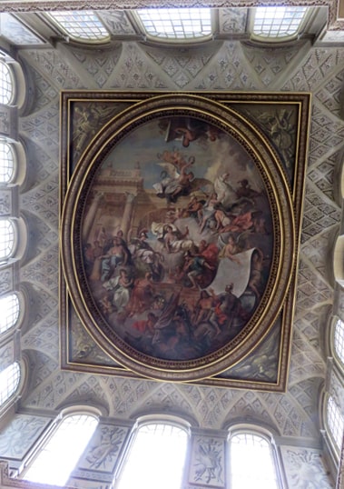 Blenheim Palace The Great Hall Painting
