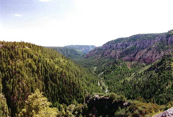 Coconino National Forest Oak Creek Canyon Overlook