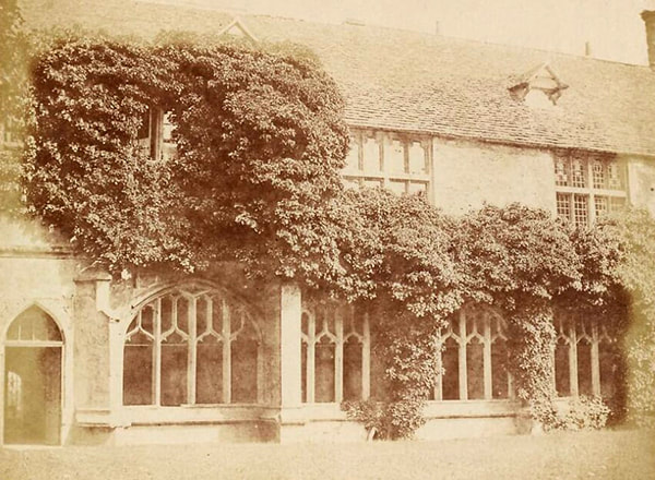 Lacock Abbey England Photograph by William Henry Fox Talbot