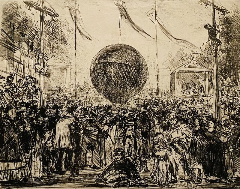 New York Public Library Treasures Edouard Manet The Balloon