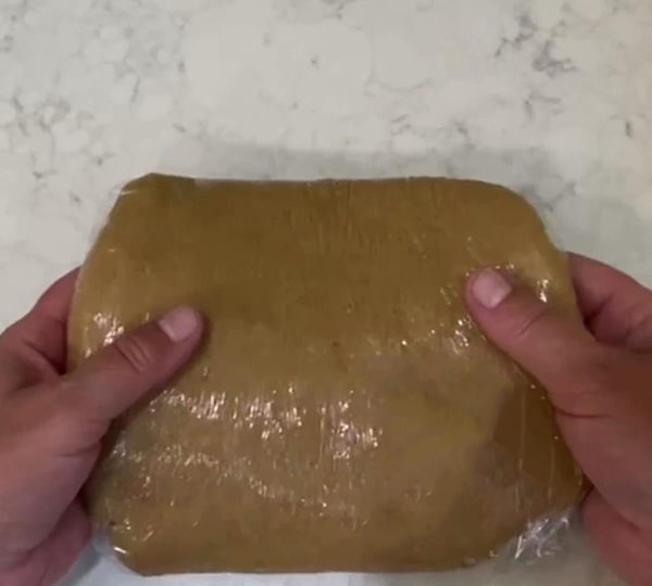 Soft Honey Cookies Wrap and Chill Dough